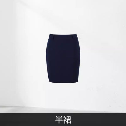 Chinese retro professional suit women's suit formal wear Hotel manager Front desk reception sales department jewelry shop overalls