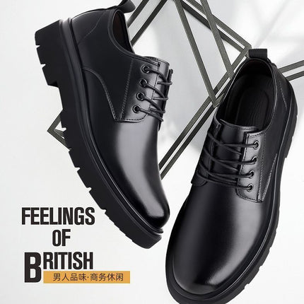[100% full cowhide] special clearance processing leather shoes men's shoes genuine leather soft bottom non-slip business casual shoes