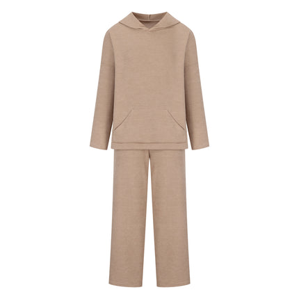 2026 Amazon Ebay Hot-Selling European and American Foreign Trade Autumn and Winter Women's New Fashion Sports Sweatshirt Set Two-Piece Set