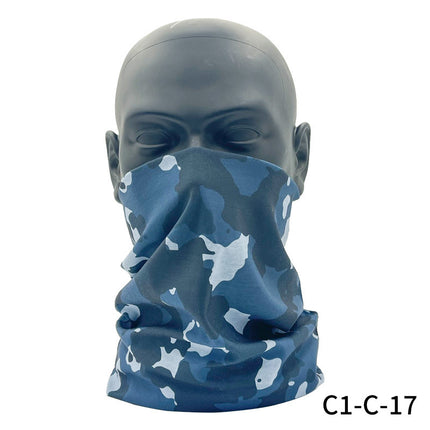Outdoor Seamless Versatile Magic Headscarf for Men and Women, Cycling Mask, Neck Gaiter, Windproof Neck Scarf, Summer Sun Protection, Quick-Drying