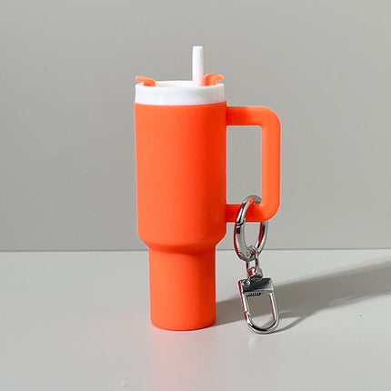 Cross-border New Product Stanley Stanley Keychain Pendant Ice Cup Keychain Can Hold Lipstick Backpack Hanging