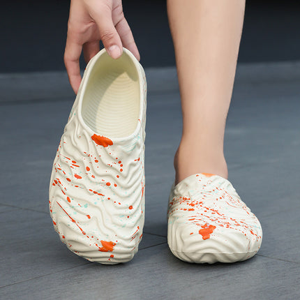 Wholesale Waterproof Kitchen Shoes Hotel Restaurant Canteen Chef Special Camouflage Comfortable Eva Breathable Fashion Work Shoes