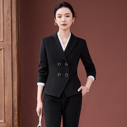 Professional Suit Suit for Women 2025 New Autum High-End Hotel Manager Front Desk Reception Commuter Formal Suit