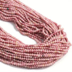 2mm section / Rose stone
