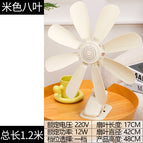 Standard + 4.5m wires / 【zhongwei】788 eight-leaf rice white