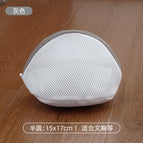 Gray sandwich hemisphere bag 15*17cm
