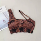 [bra]-bra tie-dye coffee / S