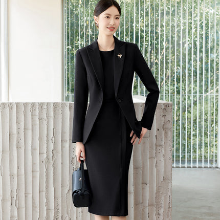 Suit Dress Suit Women's Professional Formal Wear Spring & Fall 2025 New Elegant Slim Fit High-End Small Suit Jacket