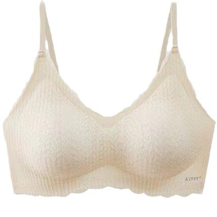 Kissy Series Underwear Traceless Push-up Vest Classic Sling-off Paramelia Non-rimless Bra
