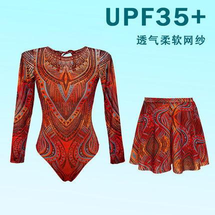 2025 European and American Cross-Border One-Piece Bikini Emuпальunnк Sun Protection Swimsuit Shorts Two-Piece Set