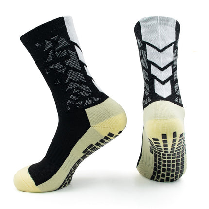 Spring and Summer Adult Professional Football Socks, Training Non-Slip Socks, Towel Bottom Sports Socks, Mid-Tube Dotted Socks, Factory Wholesale