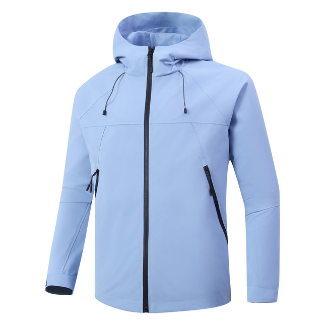 Spring and Autumn Coat Men's and Women's Travel Outdoor Mountaineering Windproof Waterproof Sports Tide Brand Casual Hooded Jacket Coat