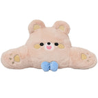 Embroidered bow bear-[waist support]