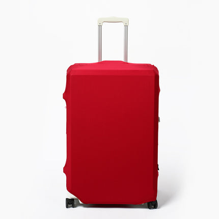 Milk Silk Suitcase Protective Cover Thickeneded Elastic Trolley Suitcase Suitcase Dustproof Elastic Cover Pure Color Simple