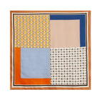 Fhz25-9796-1 orange edge four-color tiles / 65*65