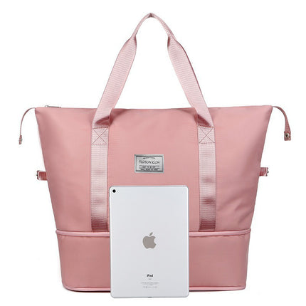 New Travel Bag Women's Large-Capacity Fitness Bag Dry and Wet Separation Sports Outing Travel Storage Bag Clothes Luggage Bag