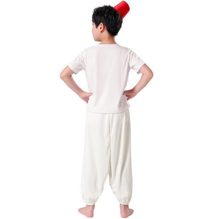 Foreign Trade European and American Amazon Halloween Cos Costume Aladdin's Magic Lamp Prince Kidsren's Role-Playing Costume Children's Day