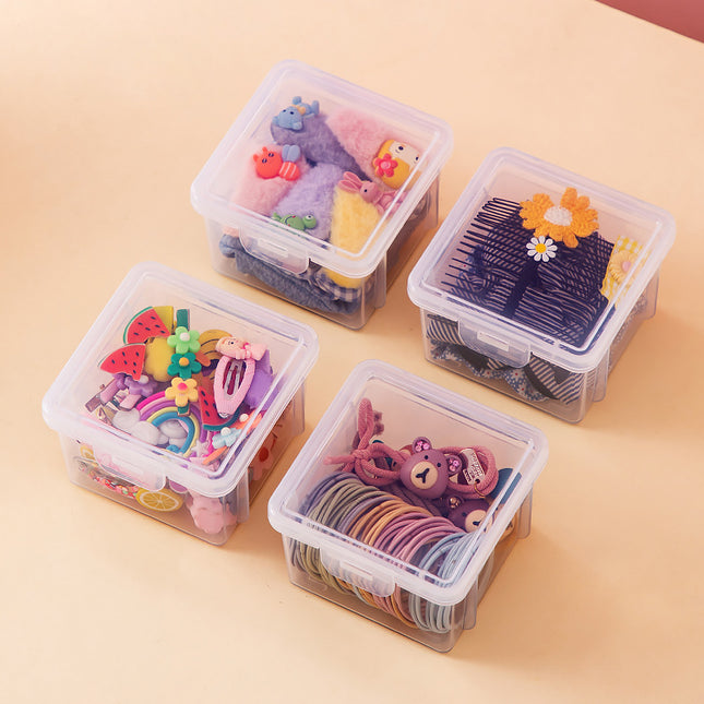 Hairpin Storage Box Desktop Storage Box Girl Baby Headband Hairpin Hairpin Headwear Small Box Jewelry Jewelry Box
