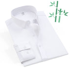 T866 white-bamboo fiber-men's long sleeve / 38