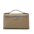 Elephant gray-ostrich pattern / Bag (single bag)