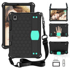 iPad 2019/2020/2021(10.2 inches) / Black + mint green