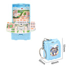 Blue campus schoolbag (bag)