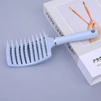 Vertical rib comb---blue