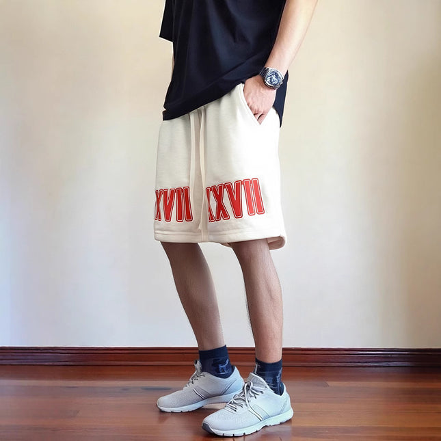 American Style New Sports Shorts Men's Summer Trendy Brand Ins Loose Quad Pants Trendy All-match Casual Pants