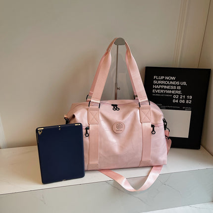 Foreign Trade Women's Travel Bag Short Distance Crossbody Luggage Storage Bag Men's Durable Casual Dry and Wet Separate Gym Bag