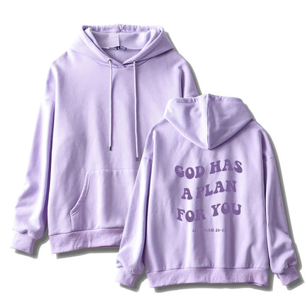 2023 Amazon Foreign Trade Women's Velvet Sweatshirt Plain Letter Print Kangaroo Pocket Drawstring Printed Hoodie