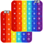 Letters & numbers (square 12cm)