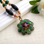 X538 Green Cat's Eye Flower