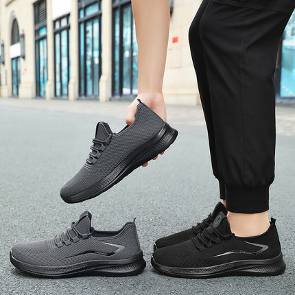 Sports Shoes for Men, Spring New Style, Casual Soft-Soled Shoes, Breathable and Non-Stinky Running Shoes, Cross-Border Wholesale Men's Shoes
