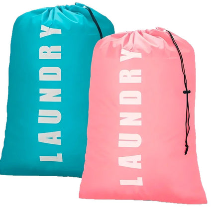 Cross-Border Storage Laundry Bag Waterproof Oxford Cloth Portable Travel Storage Bag Moving Drawstring Drawstring Dirty Clothes Bag