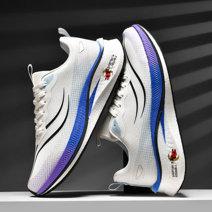 2024 spring cross-border ultra-light mesh sports breathable running shoes for couples