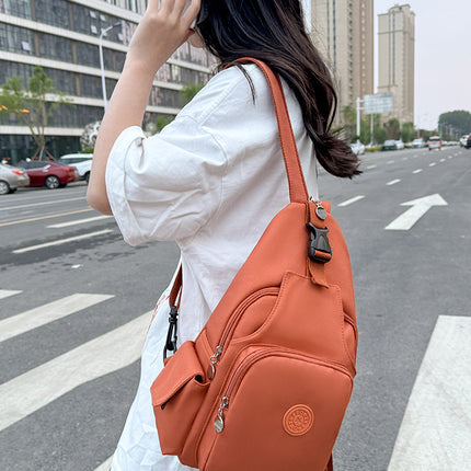 Chest Bag Backpack Single Shoulder Crossbody Bag Three-purpose Bag Multi-purpose Bag Oxford Cloth Multi-layer Casual Lightweight Men's Bag Women's Bag