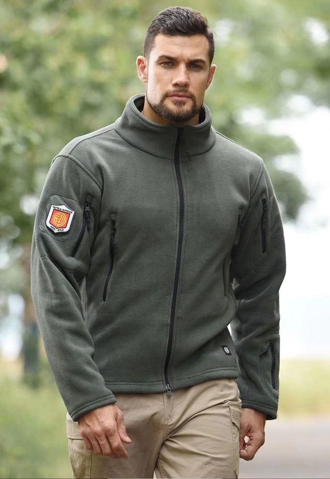 Cross-border Supply Archon Thickened Tactical Fleece Fleece Clothes Outdoor Warm Liner Fleece Military Fan JY-14