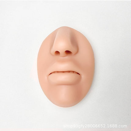 Silicone Ear Model Emulation Human Ear Stud Earrings Display Jewelry Display Bracket Puncture Perforation Tattoo Practice