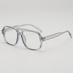 Light gray frame white film