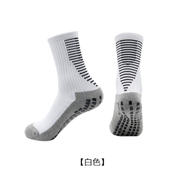 Customized Anti-Slip Football Socks, Elite Training Socks, Towel-Soled Mid-Calf Socks, Sweat-Absorbent Sports Socks, Quick-Drying