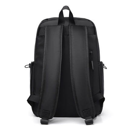 Casual Men's Backpack Cross-border Simple All-match 14-inch Backpack Uab Charging Holes Student Book Backpack
