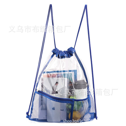 Eva Beach Bag Transparent Bundle Pocket Waterproof Large Capacity Backpack Outdoor Storage Bag Beach Swimming Clothes Storage