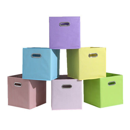 Amazon Coverless Storage Box Fabric Storage Box Foldable Large Clothes Organiser Toy Storage Box Cross Border
