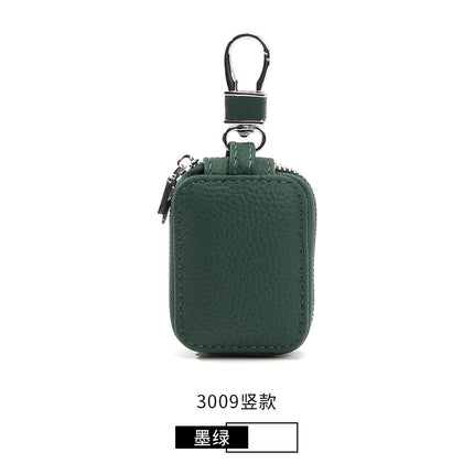 New Genuine Leather Key Case Small Mini Top Layer Cowhide Waist Hanging Key Bag Household Unisex Key Case