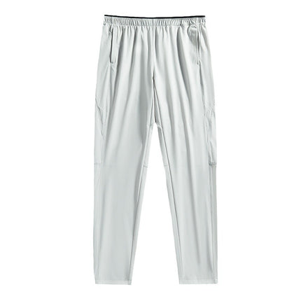 2024 summer outdoor sports quick-drying pants men's and women's ice silk cool pants breathable light hiking pants wholesale