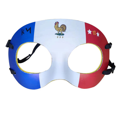 New Football Basketball Protective Sports Anti-Collision Nose Face Protection Imitation Mbappe Same Rooster Mask Performance Cross-Border