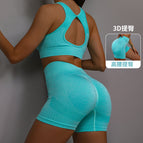 Mint green suit / S