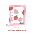 Lace strawberry m5 pink binder