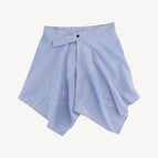10#-blue and white strips / One size fits all