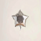 5inch silver five-pointed star